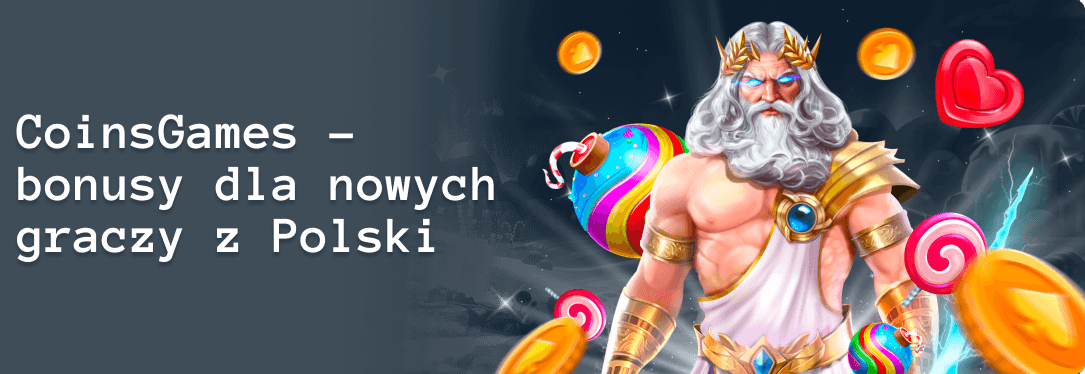 CoinsGames Casino Rozbudowany asortyment gier od różnorodnych dostawców