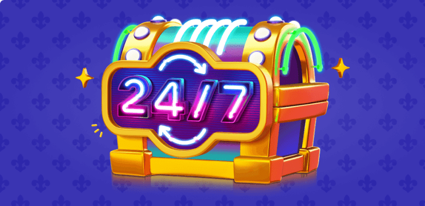 Bonus w kasynie Royal Game — 100% do 2,250 PLN + 200 darmowych spinów + 1 bonus crab